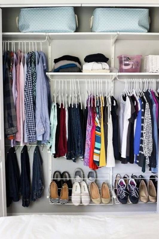 Порядок в шкафу: практичные советы и 22 крутых примера