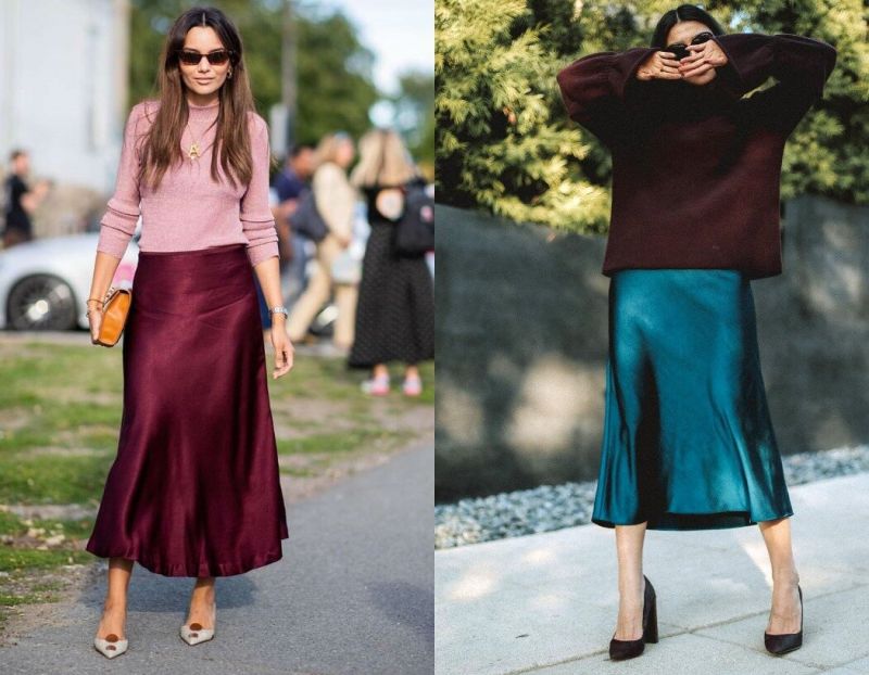 7 способов носить модную юбку-слип