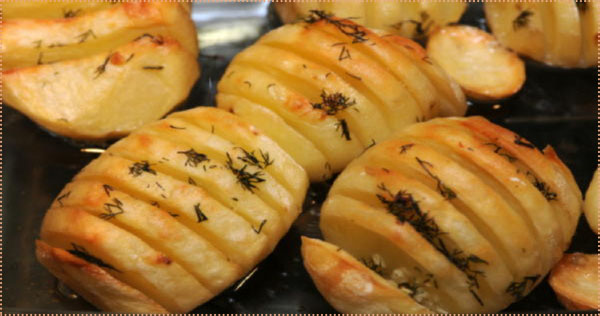 Картошка-гармошка: вкусная, ароматная, накормит всю семью!