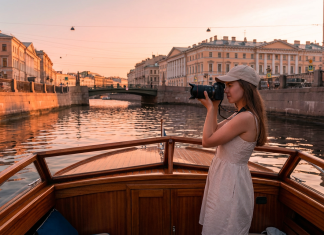 Как выбрать инстаграмные места в Петербурге для фото на катере в женском блоге